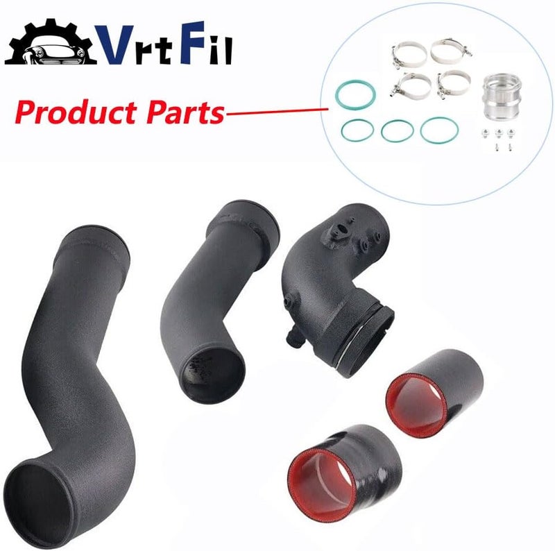 Vrtfil أنبوب الشحن وأنبوب التعزيز متوافق مع BMW N20 N26 F20 F30 F31 125i 220i 228i 320i 328i 428i - Image 5